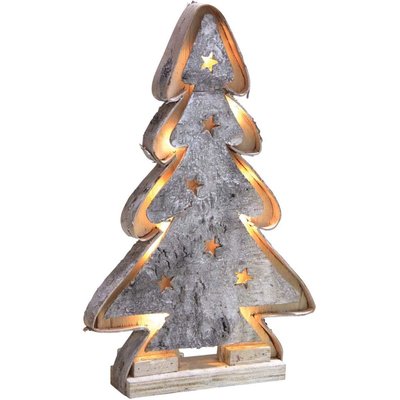 Sapin décoratif en bouleau avec led 65 cm AUBRY GASPARD