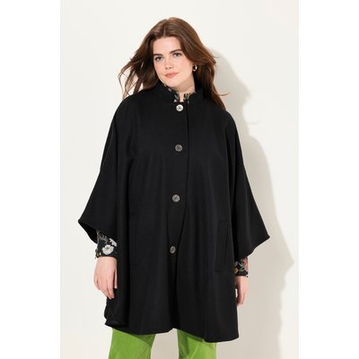 Veste cape noire La Redoute