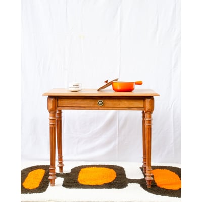 Bureau en merisier Edouard N°1110 - Bon état DEBONGOUT