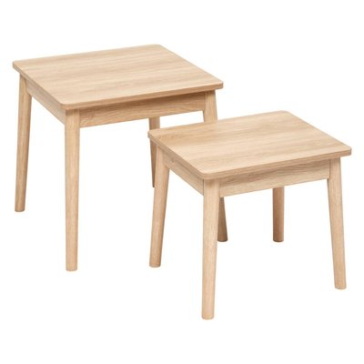 Tables gigognes Abana bois clair 5FIVE SIMPLY SMART