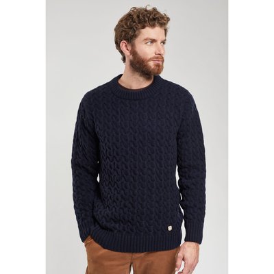 Pull maille torsadée en laine ARMOR-LUX