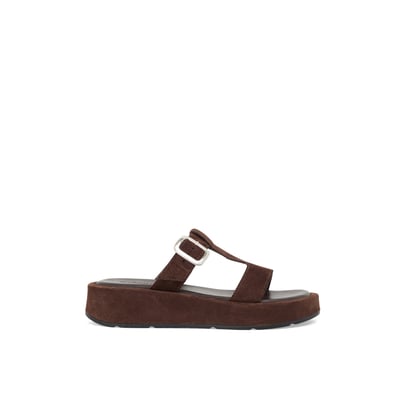 Sandale Plate en cuir EILISH MELLOW YELLOW