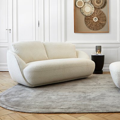 Sofa Banquette bouclette fabric, Alpine AM.PM