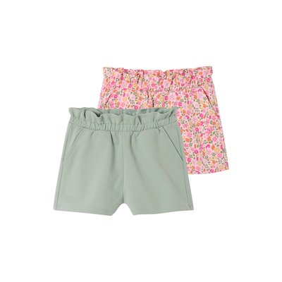Lot de 2 shorts VERTBAUDET