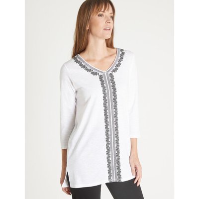 Tee-shirt manches 3/4 style tunique DAXON