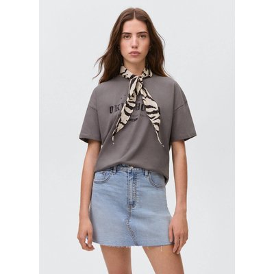 T-shirt coton message MANGO TEEN