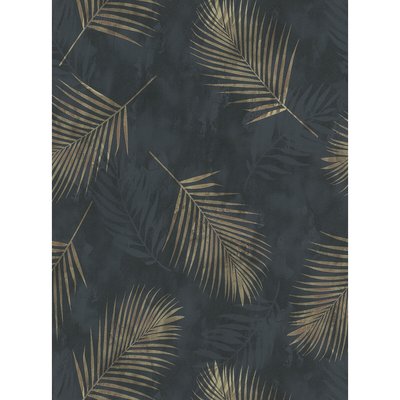 Papel de parede Fashion For Walls, Preto/Dourado, da Interelife INTERELIFE