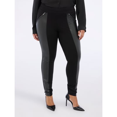 Legging Femme Enduit NYDJ Antonia Taille 12 Noir - Neuf Avec étiquettes, Matière Stretch