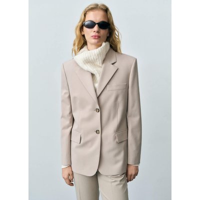 Blazer droit structuré MANGO