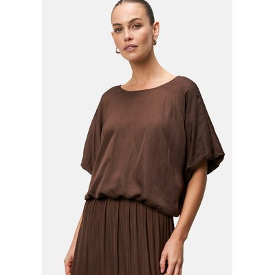 Blouse en satin avec manches ballon ZERO