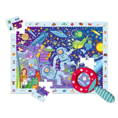 Puzzle détective Espace MIDEER