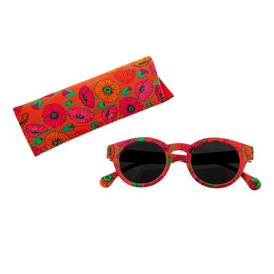 Lunette de soleil rouge outlet