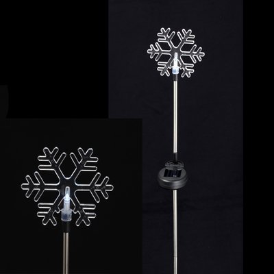 Flocon solaire 1 LED DOUCEUR D'INTÉRIEUR