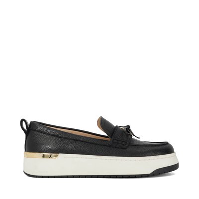Mocassins décontractés à plateforme en cuir - GLIDE DUNE LONDON
