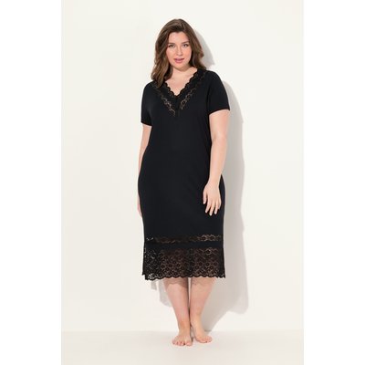 Chemise de nuit avec dentelle. Décolleté ULLA POPKEN