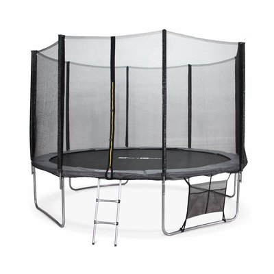 Trampoline 370cm avec pack d'accessoires SATURNE XXL SWEEEK