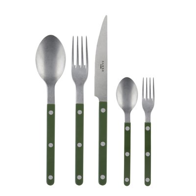 Set de 5 couverts de table, Bistrot Vintage SABRE