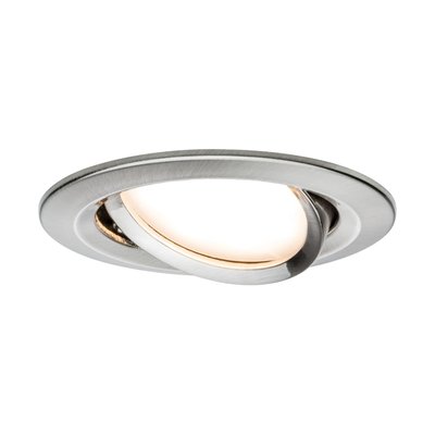 Spot Led Coin Nova Orientable À Encastrer Blanc 6,5w PAULMANN