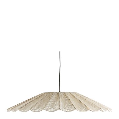 Suspension MARGUERITE jute BLANC D’IVOIRE