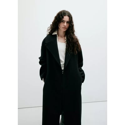 Manteau laine Manteco ceinture MANGO