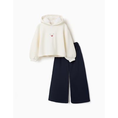 Ensemble de jogging en coton peigné avec imprimé floral ZIPPY