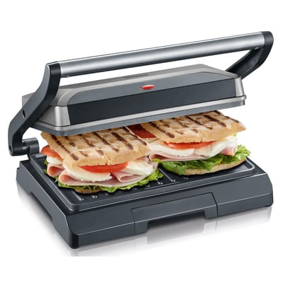 Grille-viande KG 2394 gris, 23x14.5 cm SEVERIN
