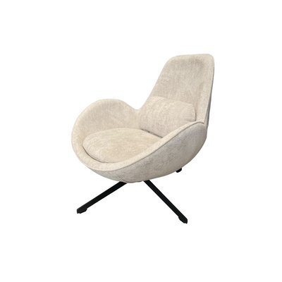 Fauteuil rotatif en velours - SPACE MATHI DESIGN
