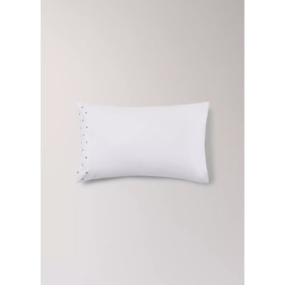 Taie d’oreiller berceau 100 % coton motif brodé MANGO HOME