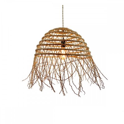 Suspension tressée en fibres de palmier, K3 GERARD LAMY