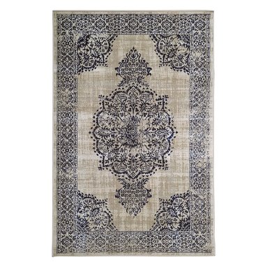 Faded Traditional Antique Style Indoor/Outdoor Rug SO'HOME
