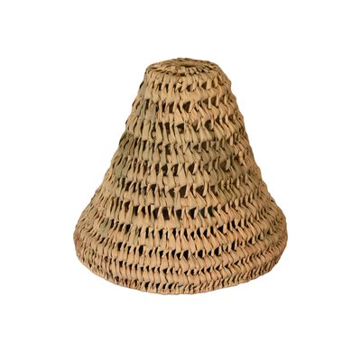 Abat-jour cône feuilles de palmier HOME MAISON