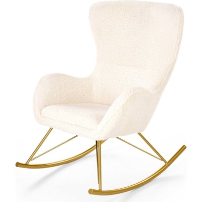 Fauteuil à bascule bouclé collection FORTILLER RECOLLECTION