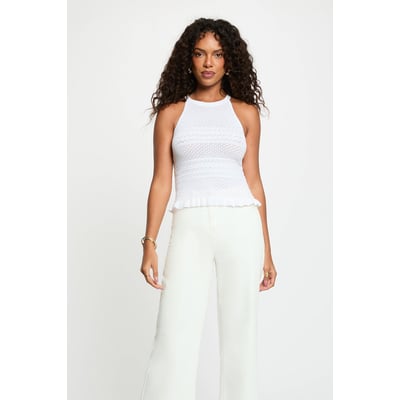 Pull ajusté sans manches MORGAN