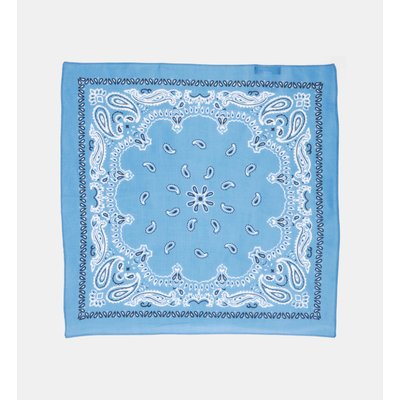 Bandana Carré Twin G Coton Bio À Imprimé Cachemire GALERIES LAFAYETTE