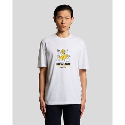 T-shirt imprimé dos graphique LYLE & SCOTT