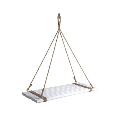 Plateau suspendu en bois teinté blanc AUBRY GASPARD