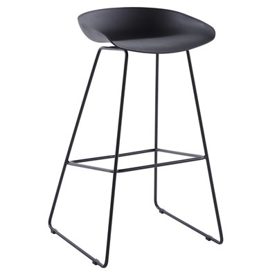 Lot de 4 tabourets de bar métal, OSLO NORDLYS