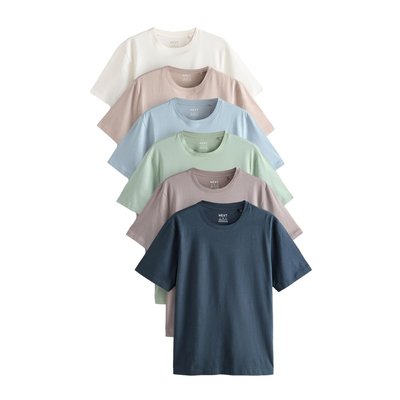 T-shirt basique, lot de 6 NEXT