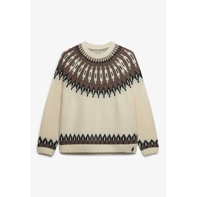 Pull Col Rond Fairisle SUPERDRY