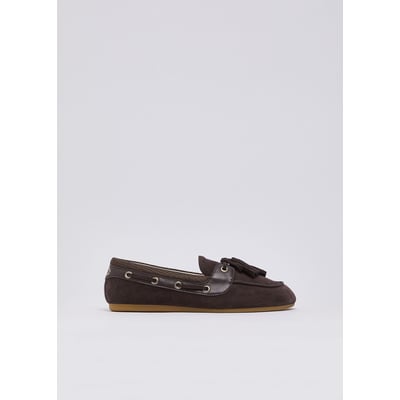 Mocassins en daim avec pompons LIU JO
