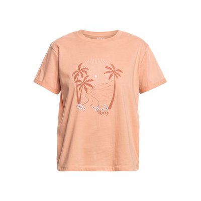 T-Shirt, manches courtes, col rond, Motif devant. ROXY