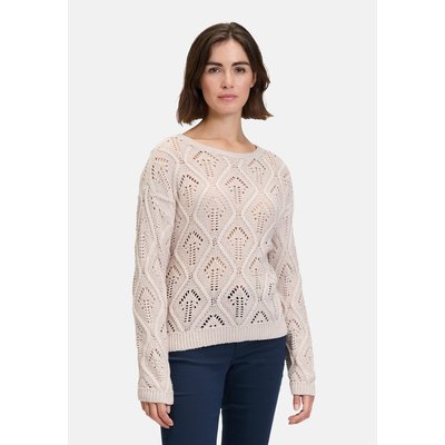 Pull-over en maille ajourée à détails tricotés BETTY & CO