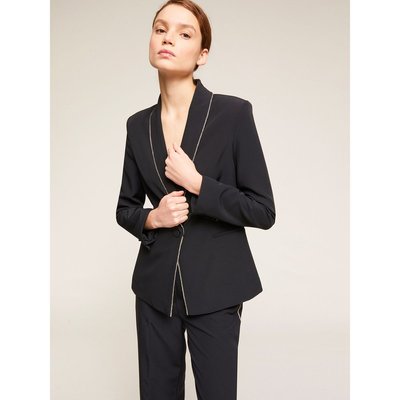 Veste courte noire habillee La Redoute