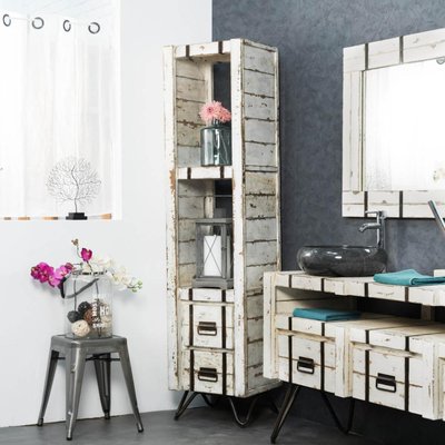 Colonne de en mindi rectangle 190 LOFT WANDA COLLECTION