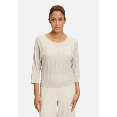 Pull-over en fine maille à fils de fil textile BETTY BARCLAY
