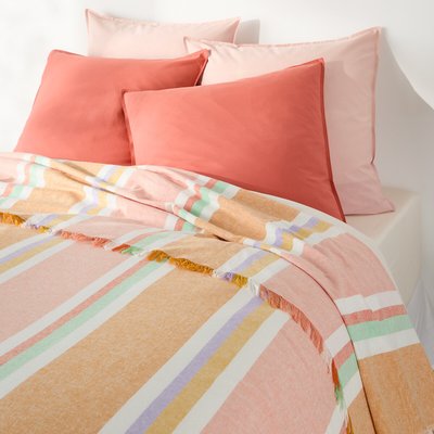 Colcha de cama de lino/algodón a rayas, Maisie LA REDOUTE INTERIEURS