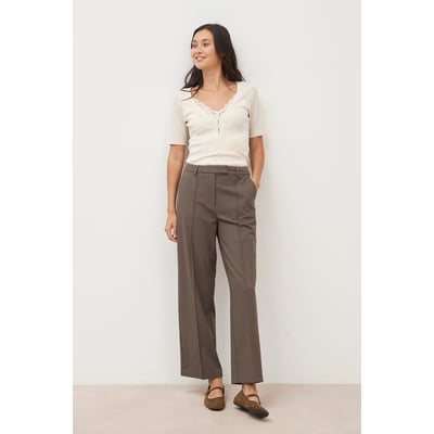 Pantalon droit taille haute BONOBO
