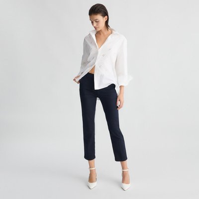 Pantalon cropped à taille haute LIU JO