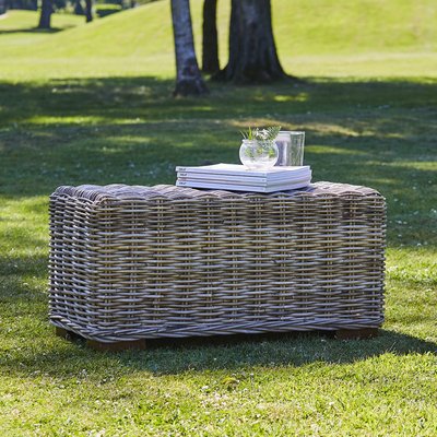 Table basse rectangulaire en kubu naturel  MUSA BERAH GETAH