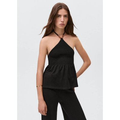Top détail perles MANGO TEEN